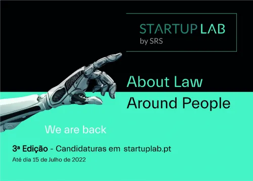 Está aberta a 3ª edição da StartupLab by SRS Advogados