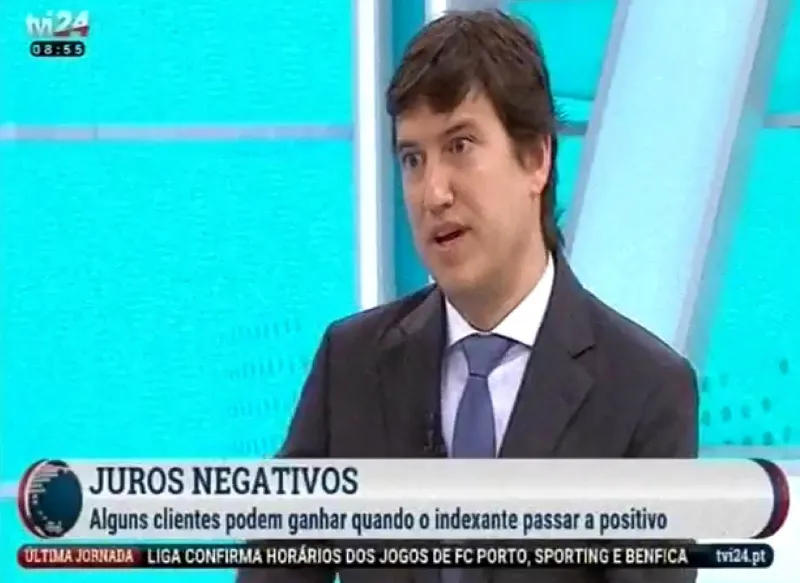João Santos Carvalho analisa taxas de juro negativas nos contratos de crédito bancário