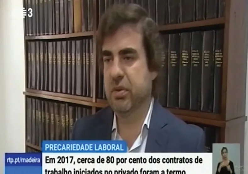 Gonçalo Maia Camelo na RTP Madeira - "Precariedade laboral aumentou nos últimos anos"