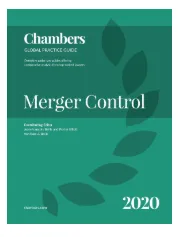 Merger Control 2020 Guide - Chambers&Partners