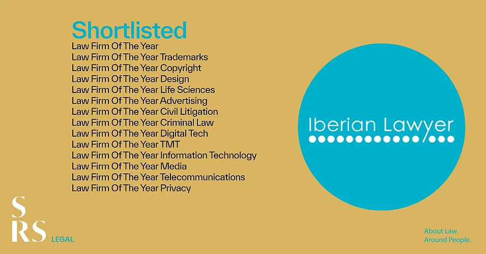 SRS Legal nomeada nos Iberian Lawyer IP&TMT Awards 2023