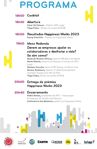 SRS apoia Happiness Works 2023