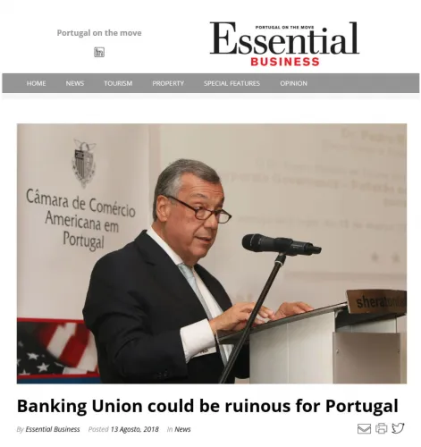 "Banking Union could be ruinous for Portugal" | Pedro Rebelo de Sousa