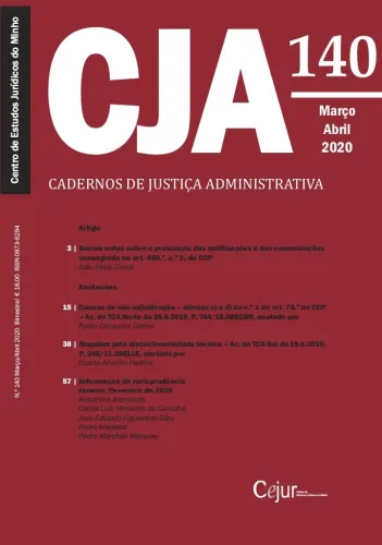 Breves notas sobre a presunção das notificações e das comunicações consagrada no art. 469.º, n.º 2, do CCP