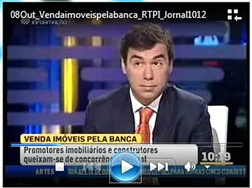 Gonçalo Anastácio - Jornal 10/12 - Venda de imóveis pela banca