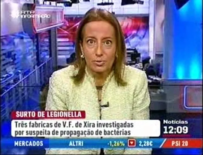 Ivone Rocha - Notícias - Em análise: Surto de Legionella em VF Xira