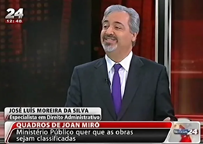 José Luís Moreira da Silva comenta recentes desenvolvimentos na operação de venda dos quadros Miró