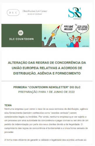 ALTERAÇÃO DAS REGRAS DE CONCORRÊNCIA RELATIVAS A ACORDOS VERTICAIS