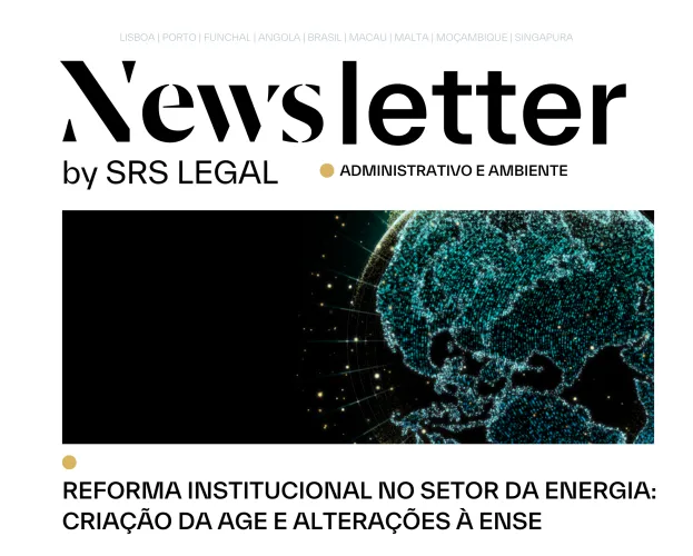 Newsletter Administrativo e Ambiente | Reforma institucional no setor da energia: cria&ccedil;&atilde;o da AGE e altera&ccedil;&otilde;es &agrave; ENSE