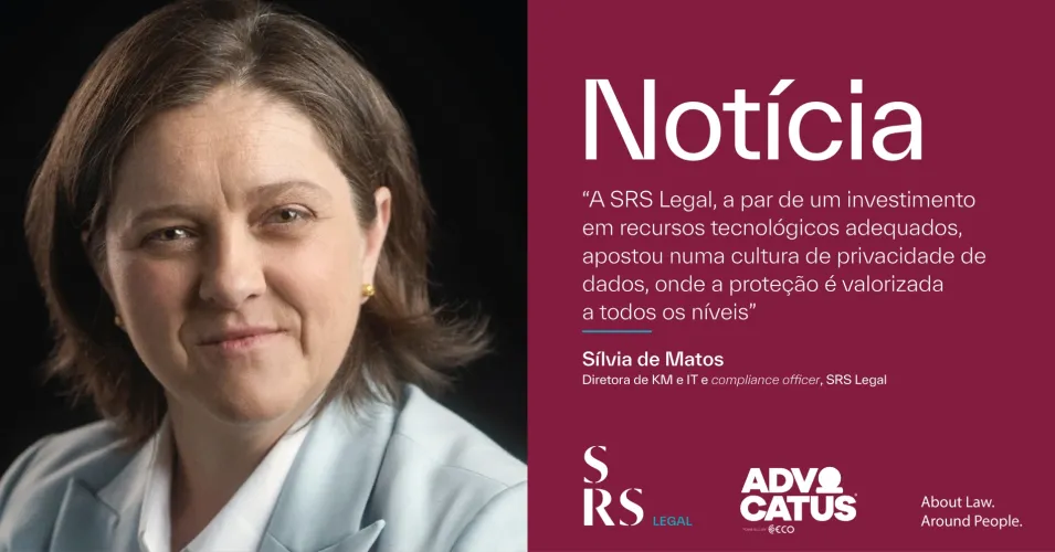 "Firmas de advogados atentas à proteção de dados. Ciberataques são um desafio." (with Sílvia de Matos)