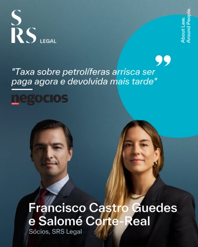 &lsquo;Tax on oil companies risks being paid now and refunded later&rsquo; (with Francisco Castro Guedes and Salom&eacute; Corte-Real)