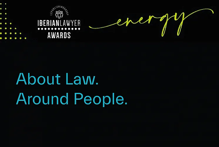 SRS has been nominated in 38 categories for the Iberian Lawyer Energy Awards 2022